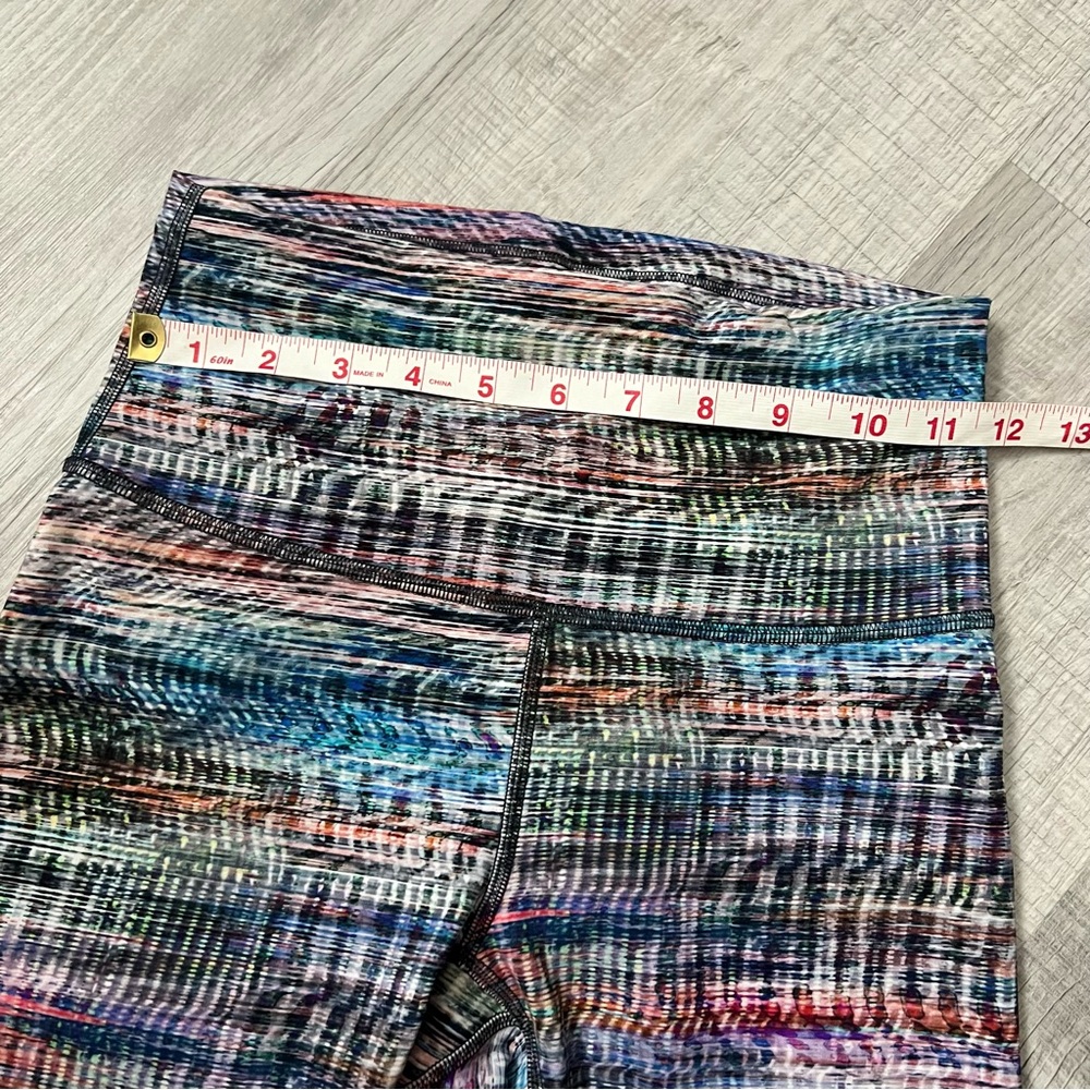 NEW LULULEMON Wunder Train High-Rise Tight Digital Oasis White Multi Size 6 - Picture 12 of 13